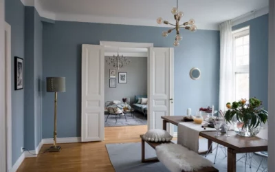 Bleu glacier : 9 façons sublimes d’adopter la couleur déco la plus rafraîchissante de 2025