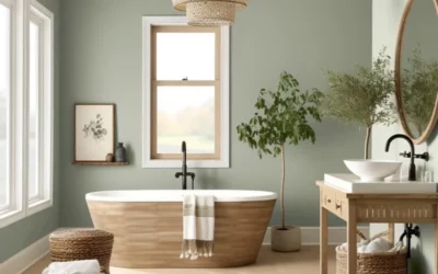Quelles couleurs choisir pour sa salle bain : tendances zen, moderne et cosy