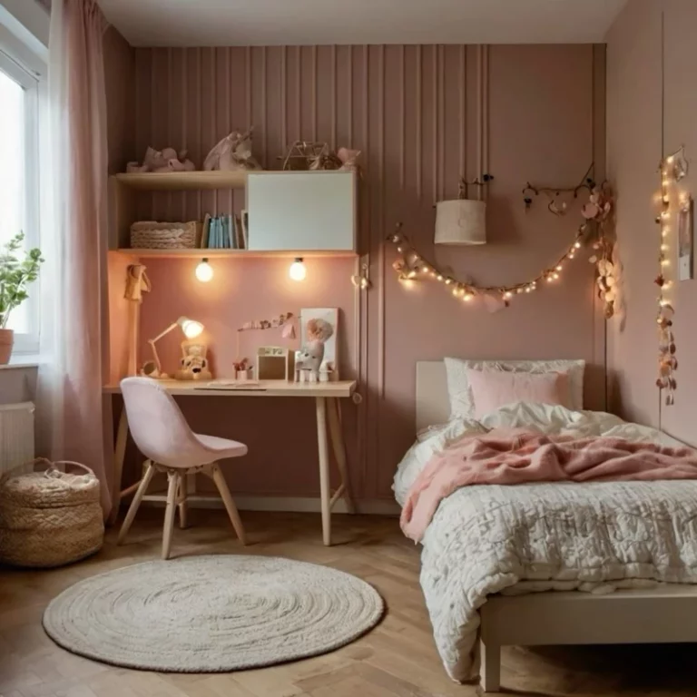 Chambre d’ado fille moderne et cocooning : astuces pour créer une atmosphère douce et agréable !