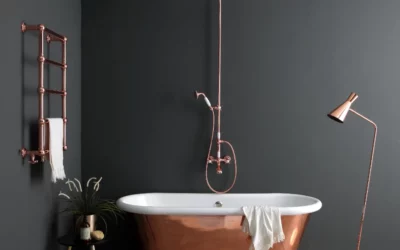 Salles de bain rétro-chic signées Bleu Provence : le plein de caractère