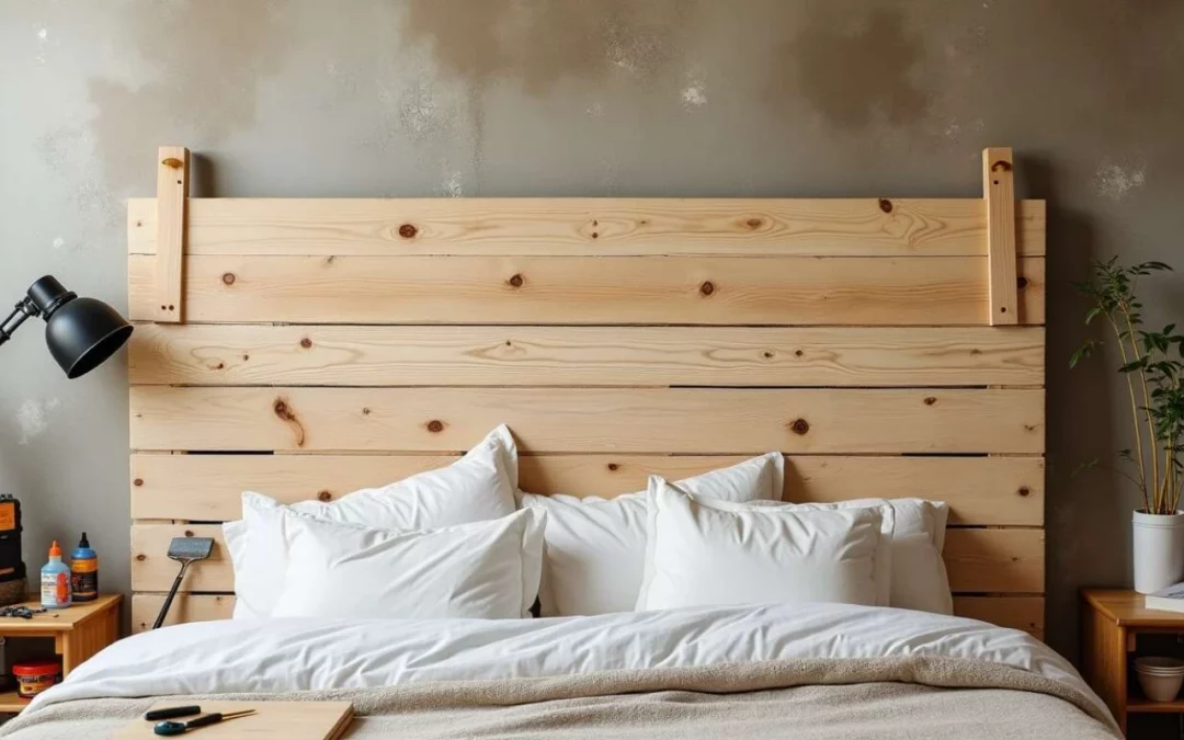 Fabriquer une tête de lit originale : idées DIY faciles et stylées
