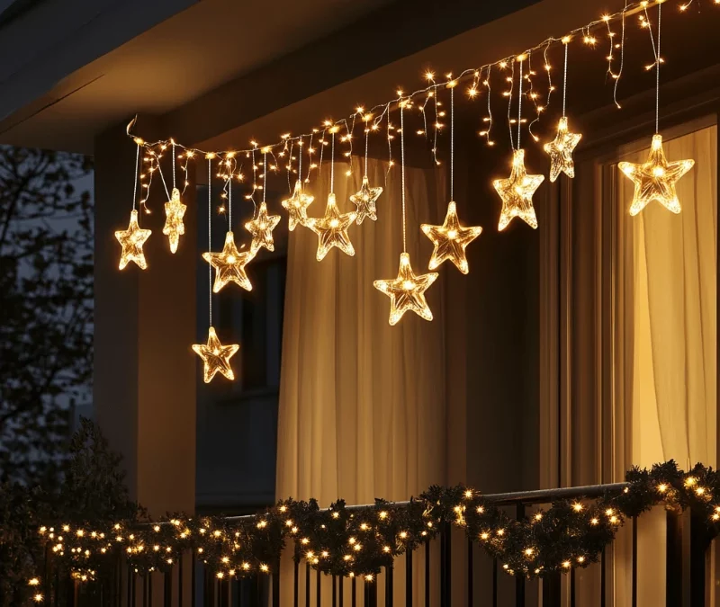 10 décorations lumineuses éco-responsables pour célébrer Noël dans le jardin 