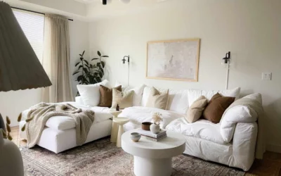 Petit salon : quelle couleur choisir pour le faire paraître plus grand ?