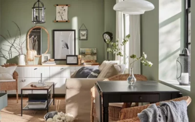 Décoration murale pour le salon : 8 idées tendances en 2026
