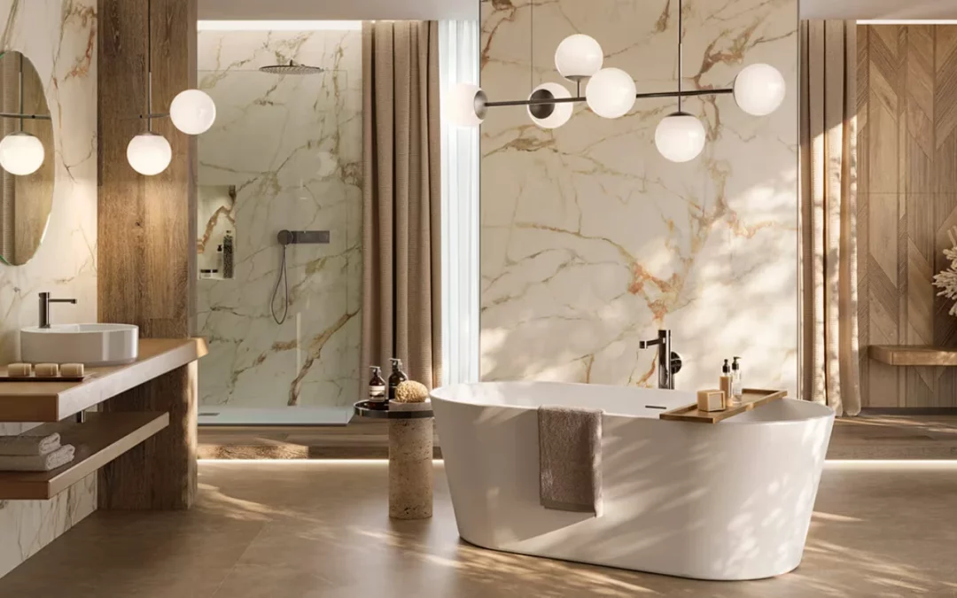 Carrelage salle de bain : les tendances incontournables en 2026