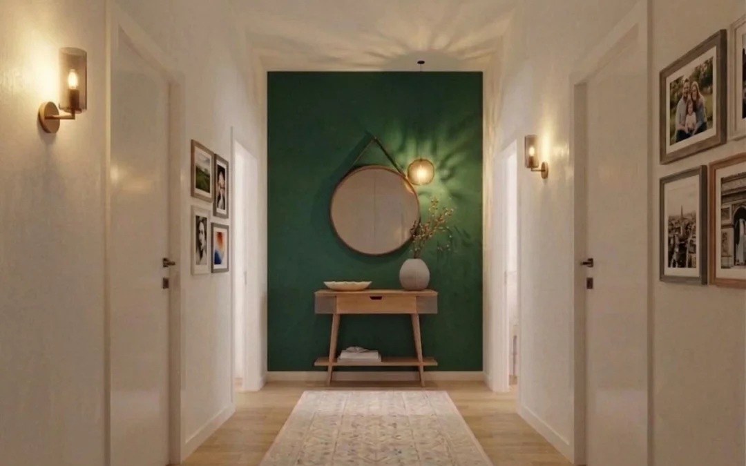 Avant/Après : 5 astuces pour aménager un couloir long et étroit