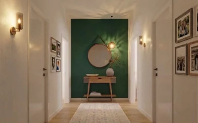Avant/Après : 5 astuces pour aménager un couloir long et étroit